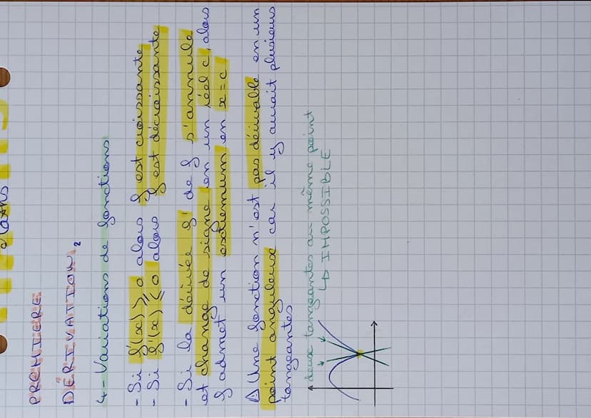 DERIVAT
4- Définition
Scient A et B deux points de la combe
I d'axisses respectives
a et b
ficient directeur de la droite
représentative de
