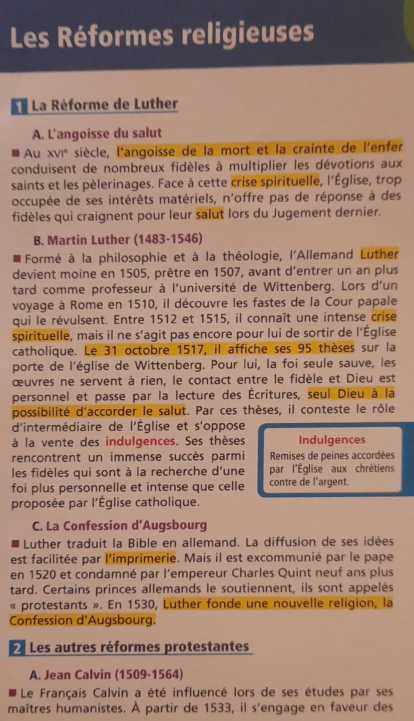 La Renaissance
1 Un vaste mouvement artistique
■ La Renaissance prend sa source en Italie. La prospéríté
économique des villes italiennes a 