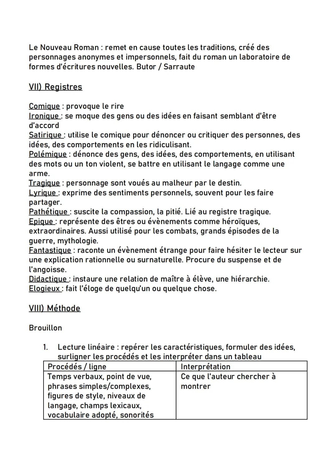 1) La poésie
○
о
FICHE POUR LE Commentaire de TEXTE
Composition, création, jeu avec le langage, généralement considéré
comme une quête de l'