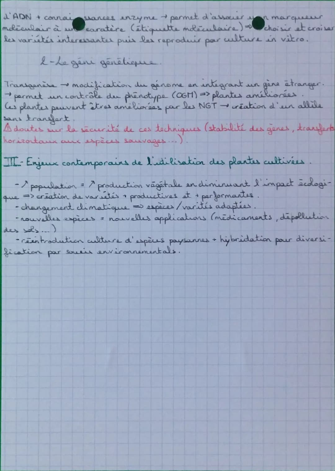 SVT
LA PLANTE DOMESTIQUÉE
I/ De la plante sauvage à la plante cultivée
Chaque espèce végétale possède un "ancêtre sauvage".
Selection empiri