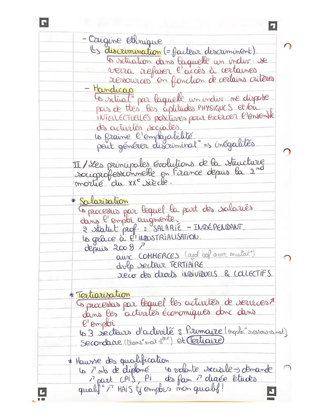 Question 1: Structuration société FR actu SES

PRB: La société française actuelle est-elle
une société de classe sociale?

STUCTURE SOCIALE: