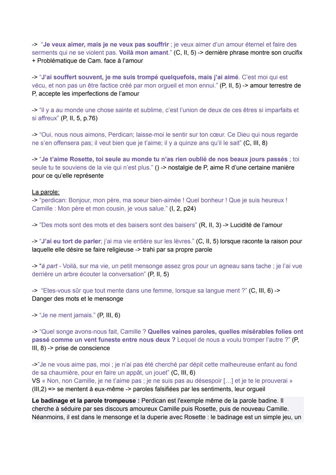 On ne badine pas avec l'amour (ONBPA):
Alfred de Musset (1834)
Parcours: les jeux du coeur et de la parole
Mots-clés de la séquence :
Le mal