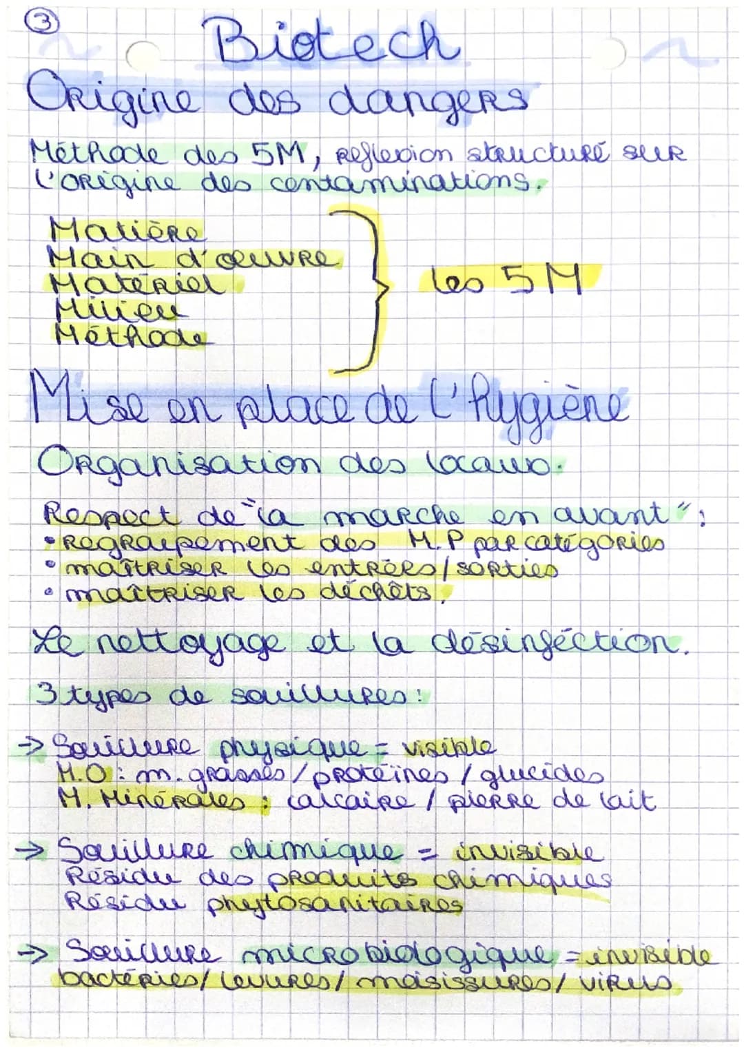 Biotech
La sécurité sanitaire c'est une
des composante de la qualité
des aliments. (45)
Réglementation
Def: sla sécurité sanitaire
> Il s'ag