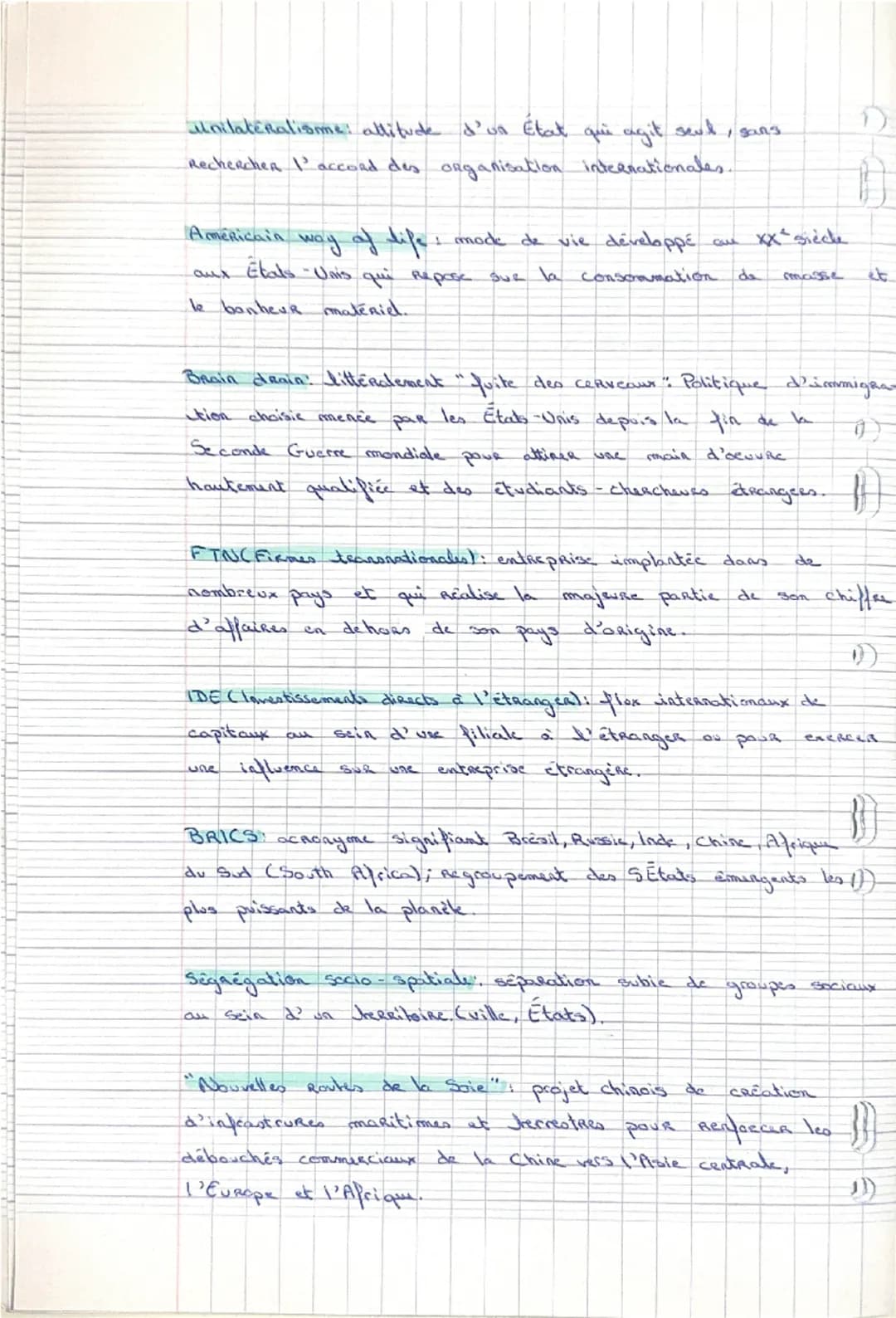 AGGSP

paagaamne Histaine, géographie, géopolitique et science
palitique fiche de Révison.

Eneignement Theme 2. Analysea las dynamiques des