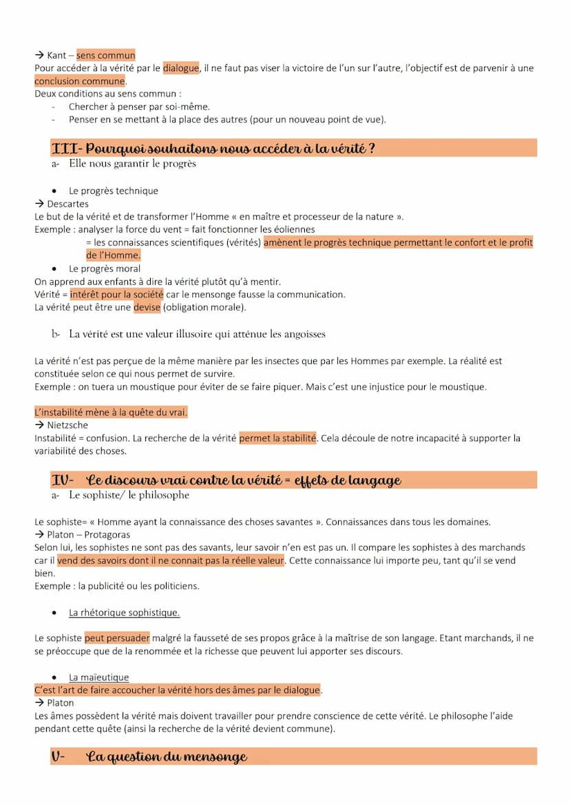 I-
a- Point de vue logique et empirique
Les définitions de la vérité
En Maths
Le résultat est soit faux soit vrai.
Exemple la neige est réel