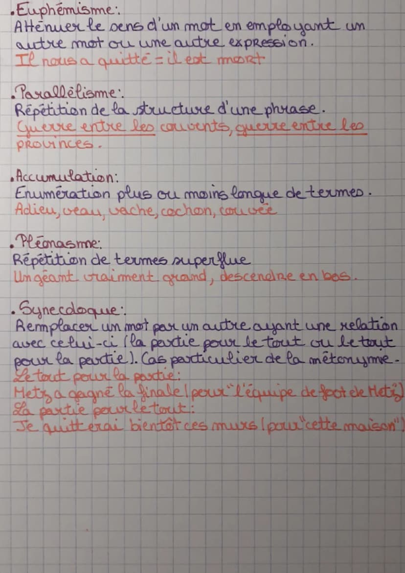 5
•Comparaison :
Rapprochement de 2 éléments avec un outil
de comparaison.
Ses cheveux sont dorés comme les bles.
.Metaphore:
Etablir une co
