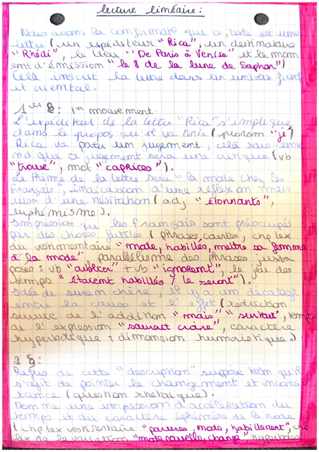 Gal
1 Lettre 99: Rica à Rédi (hes lettres
Persanes)
montes quitu
Imho: Hanes feuer, 18°, pemseen painquee, phile
sophe, evivain français, de
