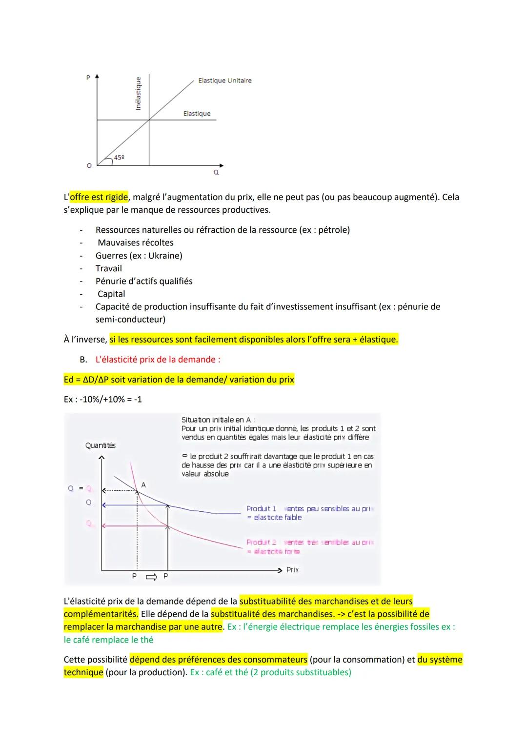 C1: L'autorégulation du marché sous les hypothèses de la concurrence pure et parfaite
L'autorégulation signifie que sous ses hypothèses, que