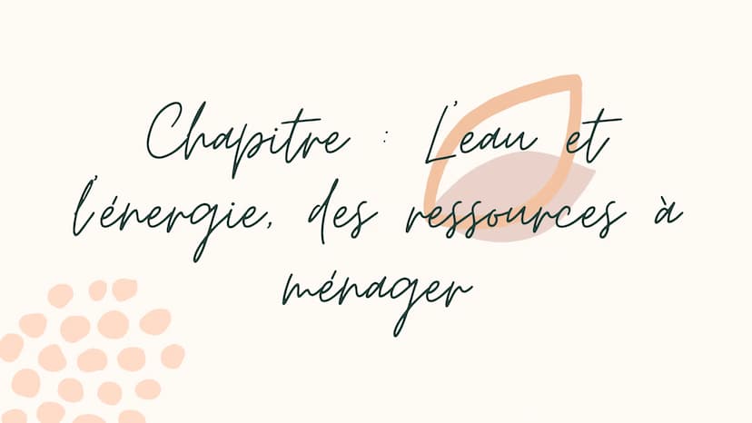 pourrir les Hommes-
Leau et lénergie des
ressources & ménager
Histoire 5ème Introductions
Si nous sommes
actuellement plus de
7,5 milliards 