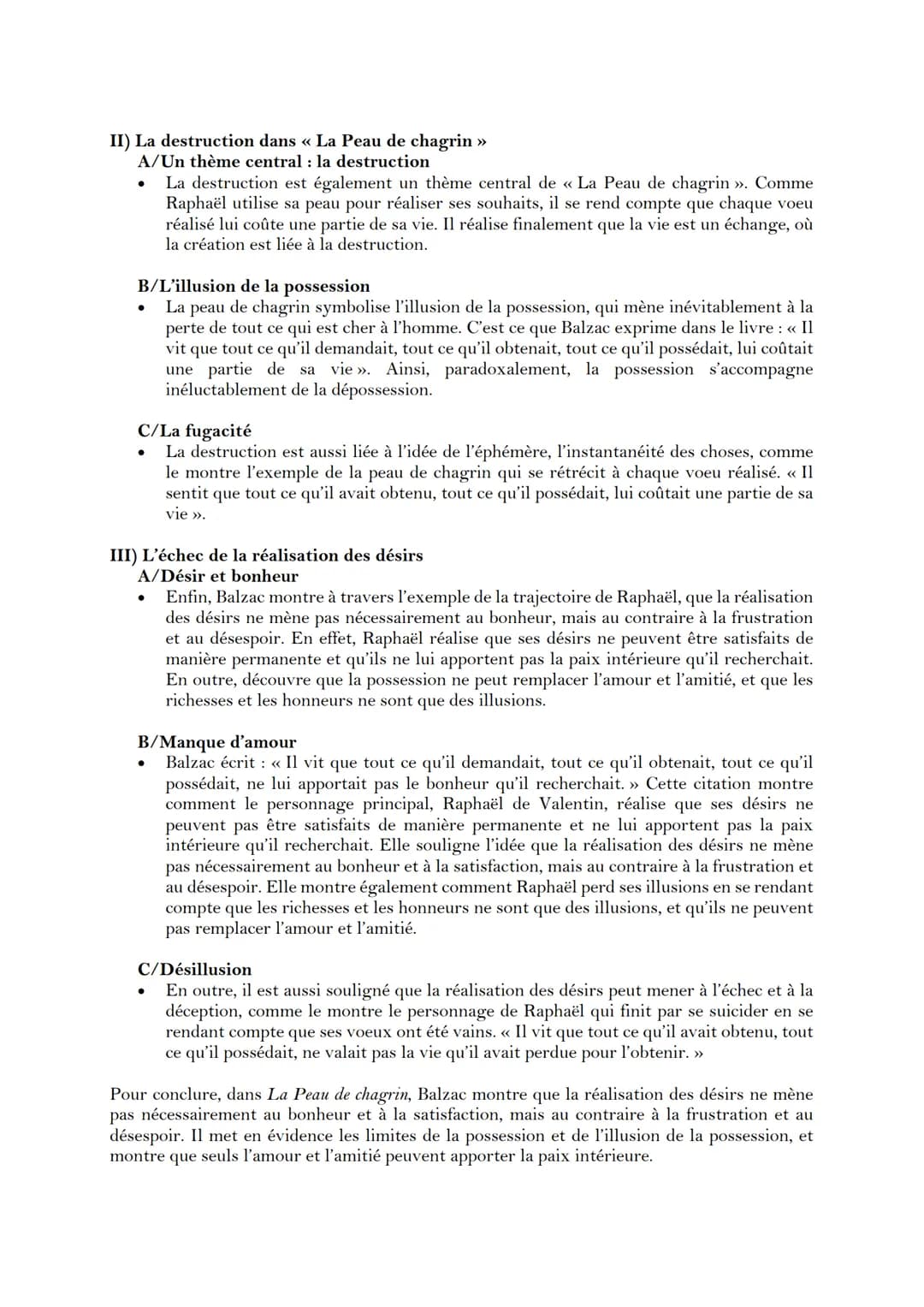 DISSERTATION LA PEAU DE CHAGRIN
Honoré de Balzac
HONORÉ DE BALZAC
Balzac est l'un des plus grands romanciers du XIXe siècle. Il est le « pèr