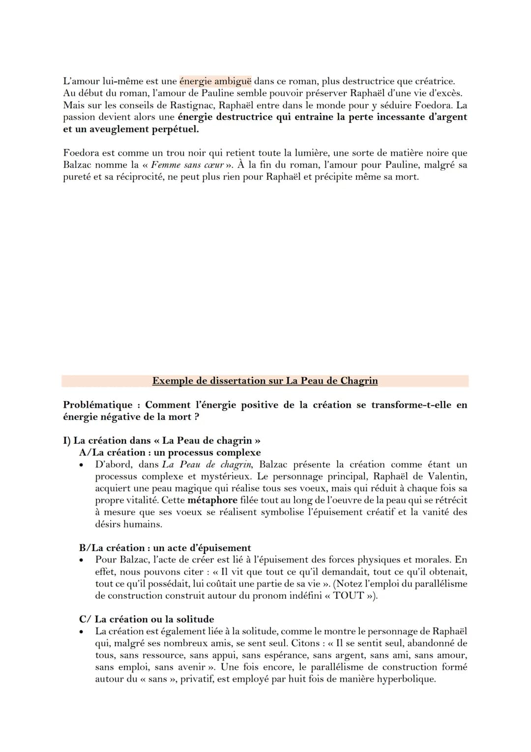 DISSERTATION LA PEAU DE CHAGRIN
Honoré de Balzac
HONORÉ DE BALZAC
Balzac est l'un des plus grands romanciers du XIXe siècle. Il est le « pèr