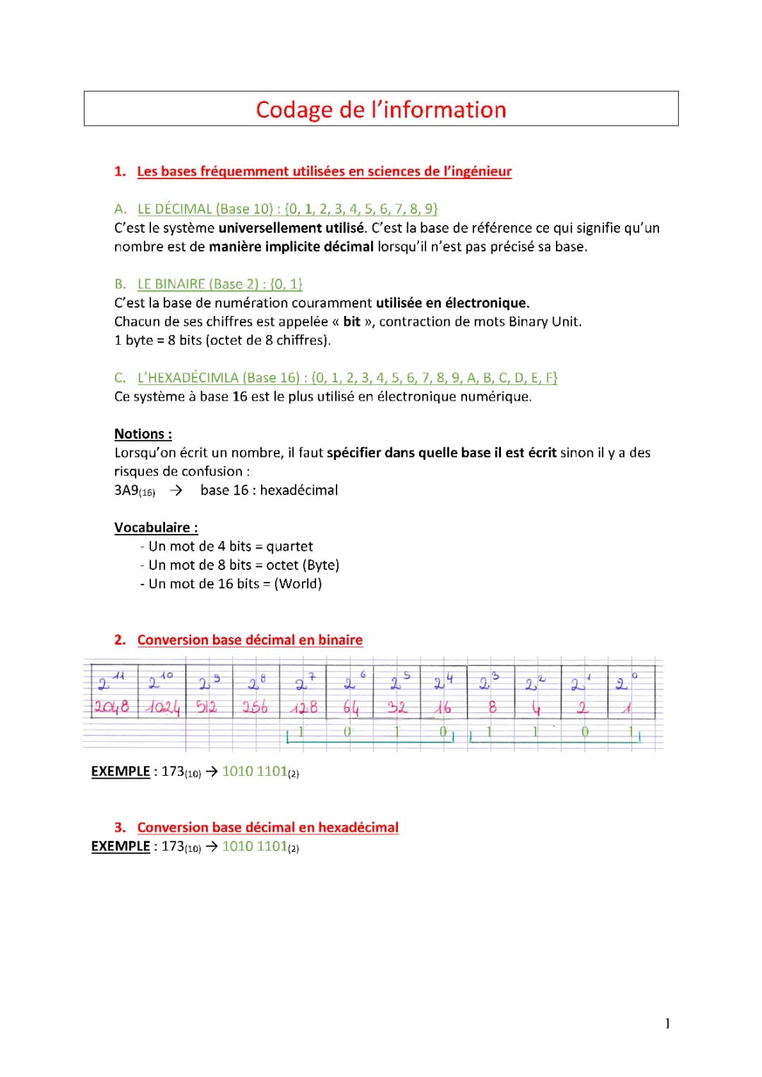 Amuse-toi avec les bases et le code ASCII : Conversion base 2, 10, 16 et plus !