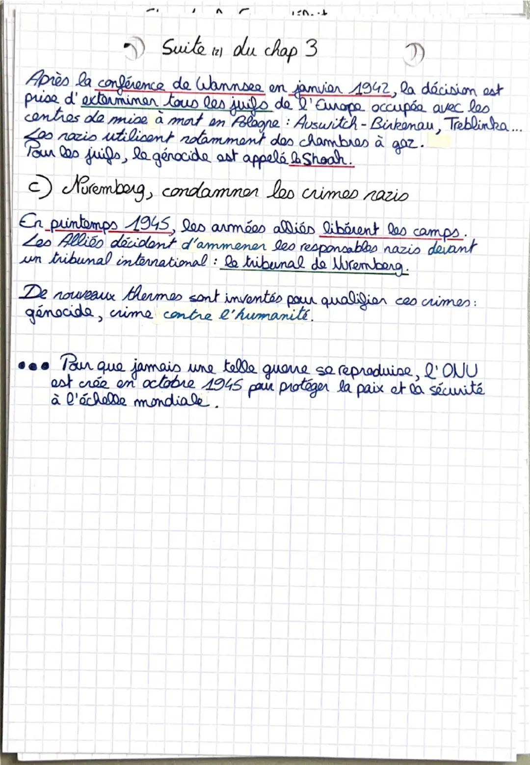 Chap 3: la seconde guerre
mondiale
L'Axe = -l'Allemagne
l'Italie
le Japon
Les Allies = - le Royaume-Uni
-L'URSS
-Des Etats-Unis
Leclanchemen
