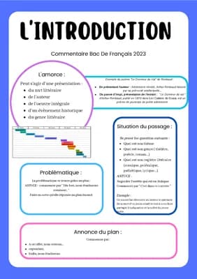 Know introduction commentaire composé bac de français  thumbnail