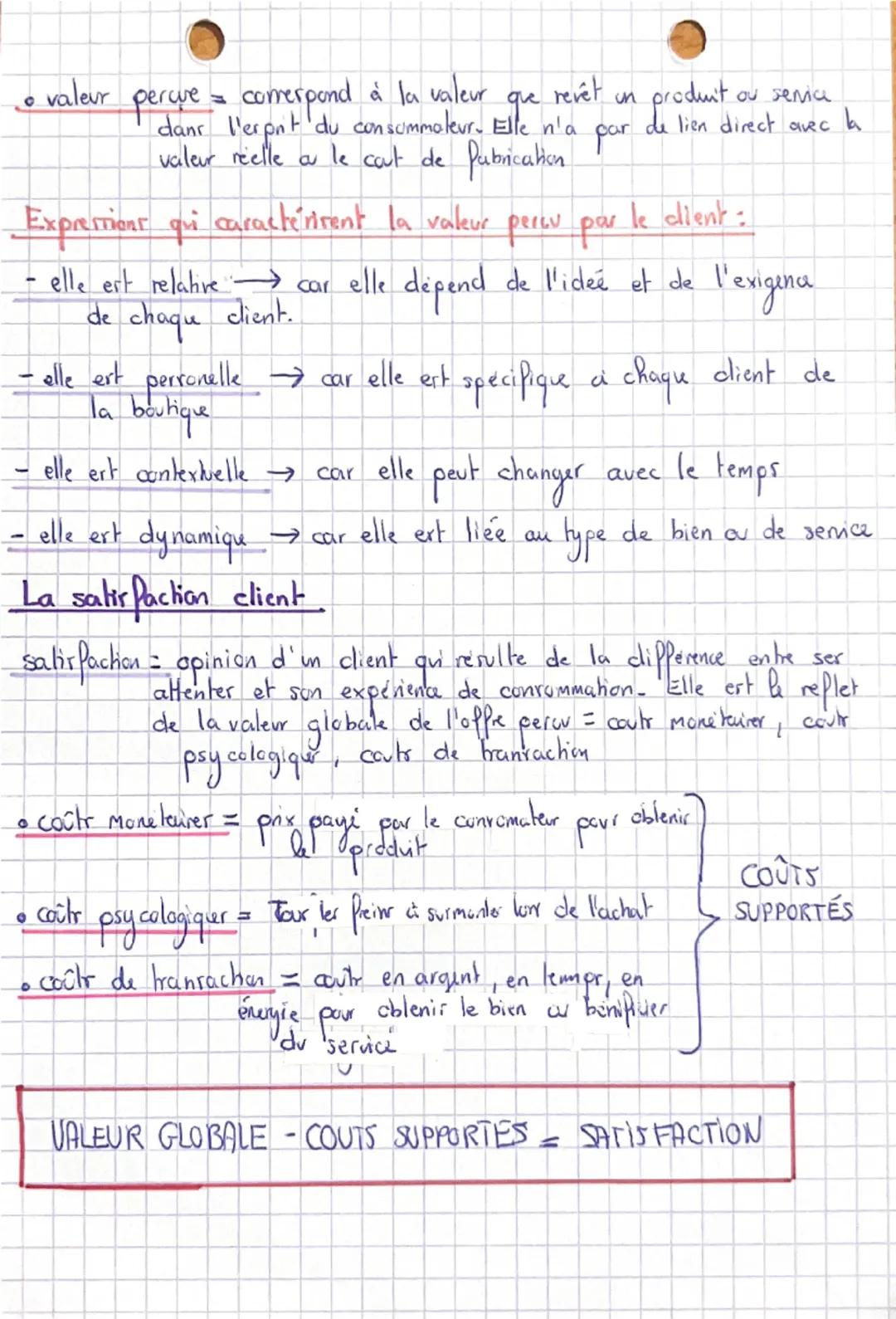 •MercatiQUE
Chap 4: l'experience de consommation.
L'experience de consommation
Les 4 pharer de l'experience de consommation =
• experience d