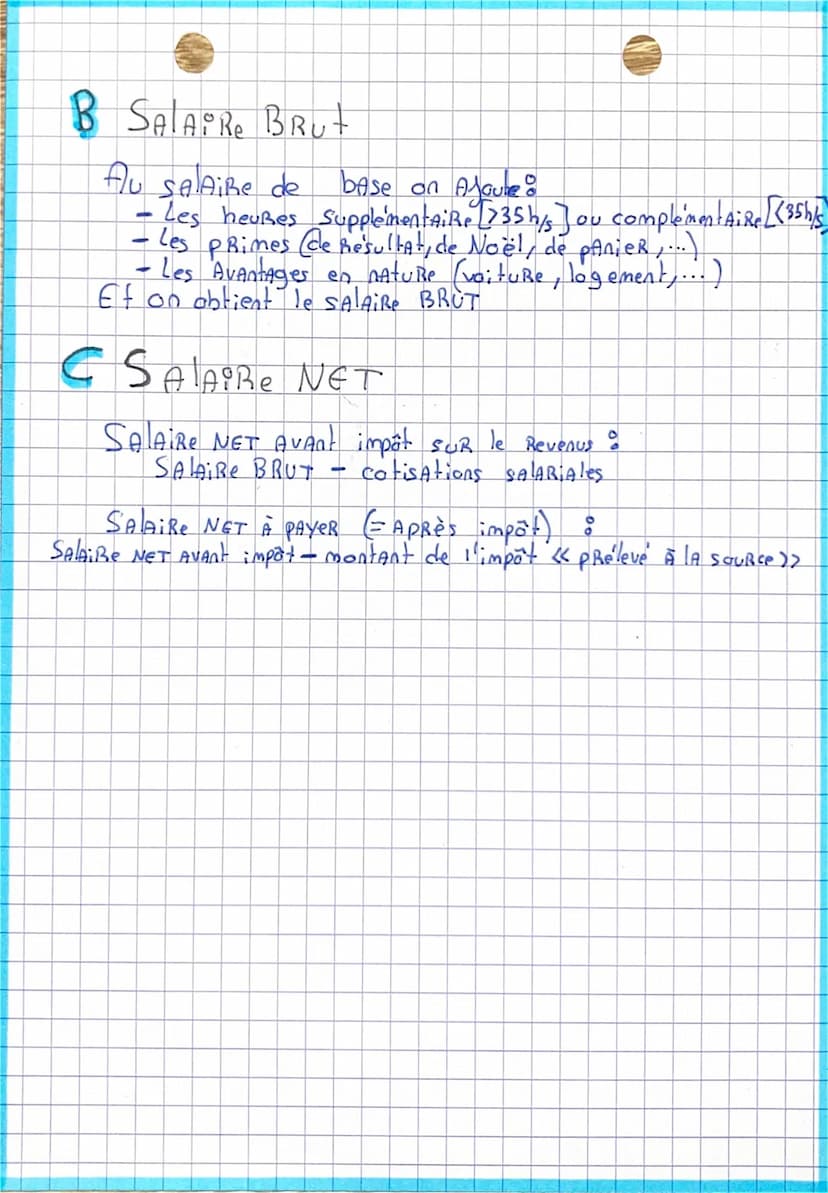 H
CHARITRE p.².70
LA Rémunération et le coût du travail!
Le coût du FRAVAil est :
SALAIRE cle
- cotisation sociales,
-
base -> contrat
to Sé