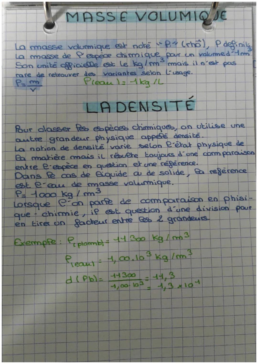 # hysiqu

## MISCIBILITE

C'est La capacité de 2 liquides ou de 2 gaz
à former un mélange homogène
Deur liquides sont miscibles si le mélang