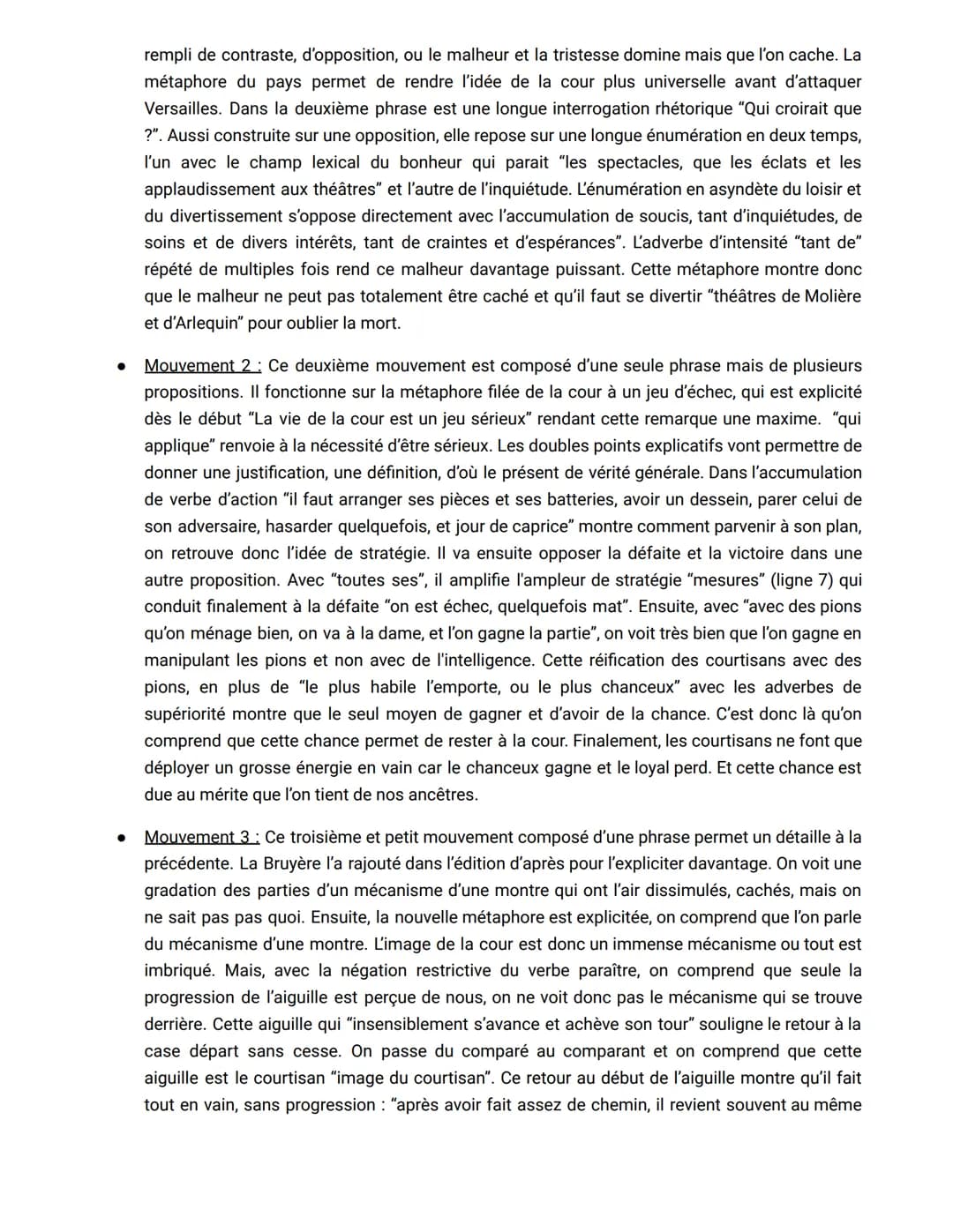 Texte 2 du parcours Comédie Sociale
La Bruyère, Les Caractères : "De la cour" (remarque 63-66)
Intro:
● La Bruyère est un contemporain de Mo