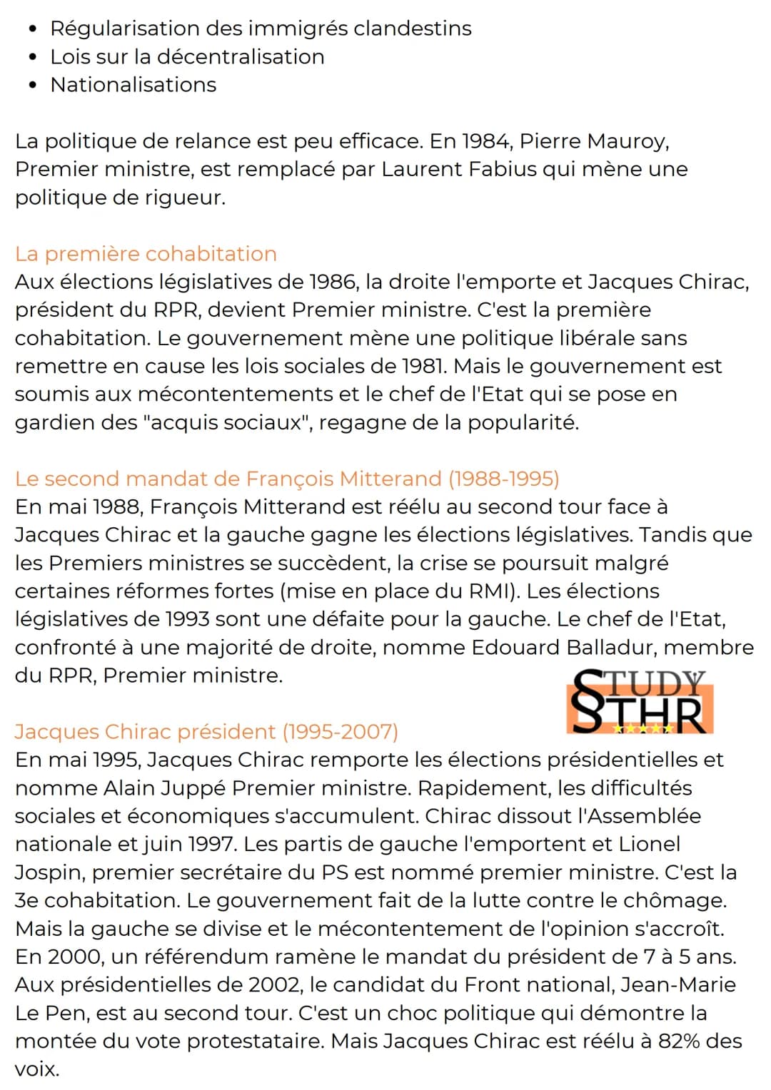 TRICICICIPICICICICICIO
P
La Ve République à
l'épreuve
de la durée
DÉVELOPPEMENT
1. L'après-gaullisme
Pompidou, l'héritier du gaullisme (1969