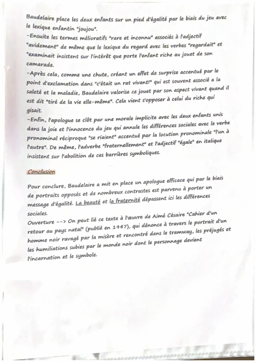 4 Analyse linéaire
Analyse linéaire 4: Le joujou du pauvre, Le Spleen de Paris, 1869
Introduction:
Dans son recueil Le Spleen de Paris publi