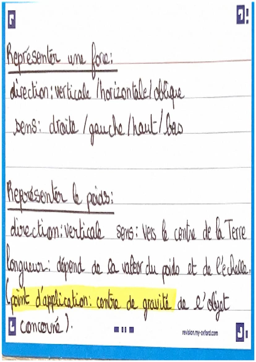 h
Actions et forces.
Une action mécanique peut mettre en mouvement
un objet, modifier sa trajectoire et / ou sa
vitesse et déformer cet obje