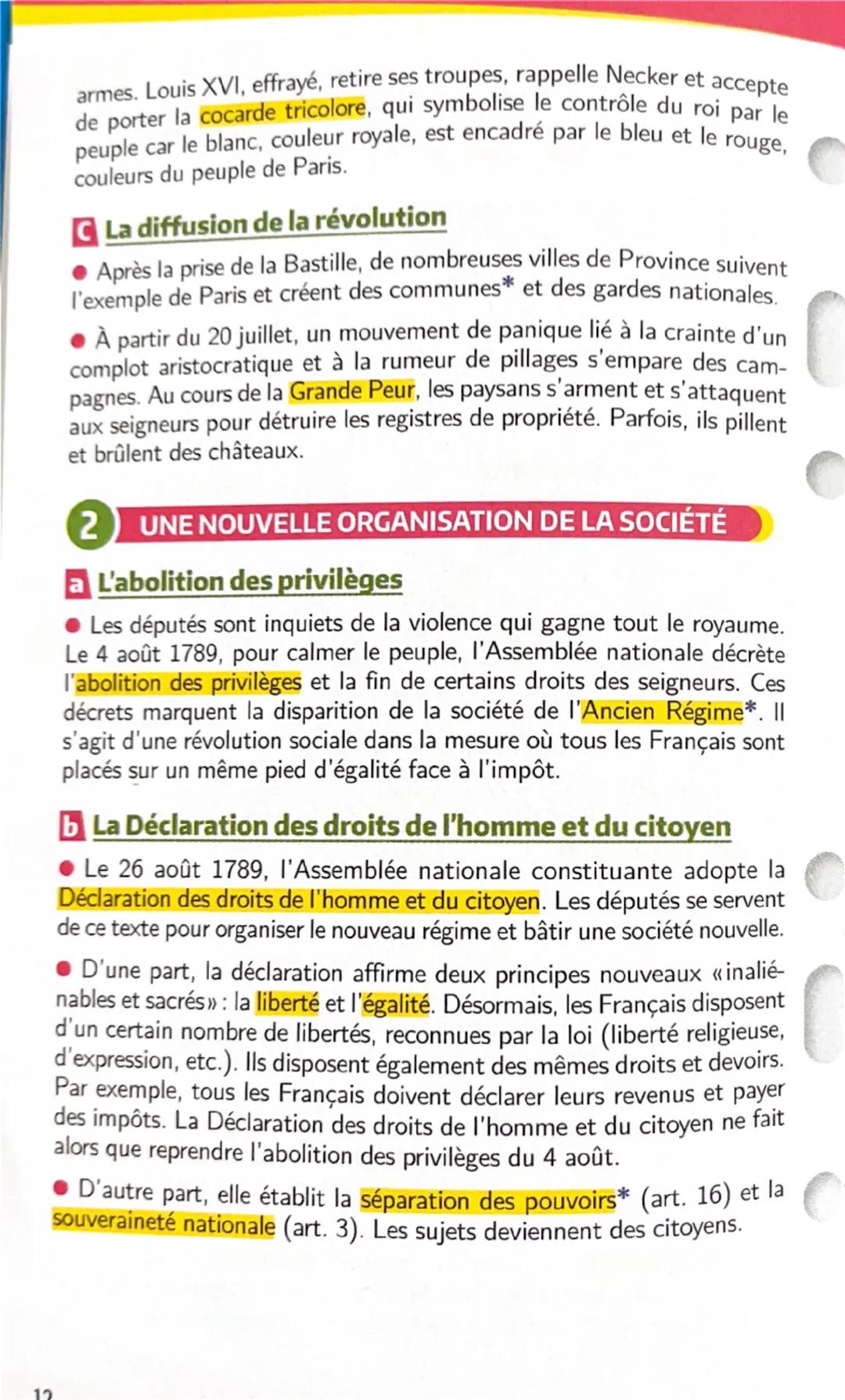 # L'EUROPE FACE AUX RÉVOLUTIONS

1789, la fin de
L'Ancien Régime

1 REMISE EN CAUSE DE LA MONARCHIE ABSOLUE

a L'échec des États généraux

*