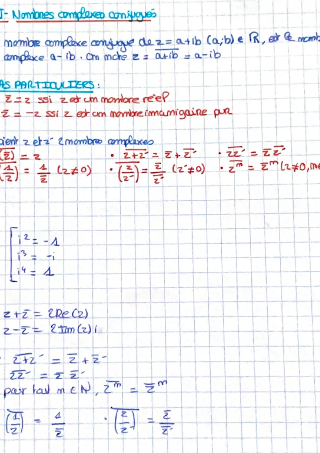 I-forme algebnique d'un mombre complexe.
z=atiba adbson't (mombres reefs, & as lemomble i vergie
1²2=-1
arib-game algebrique du complexe z
a