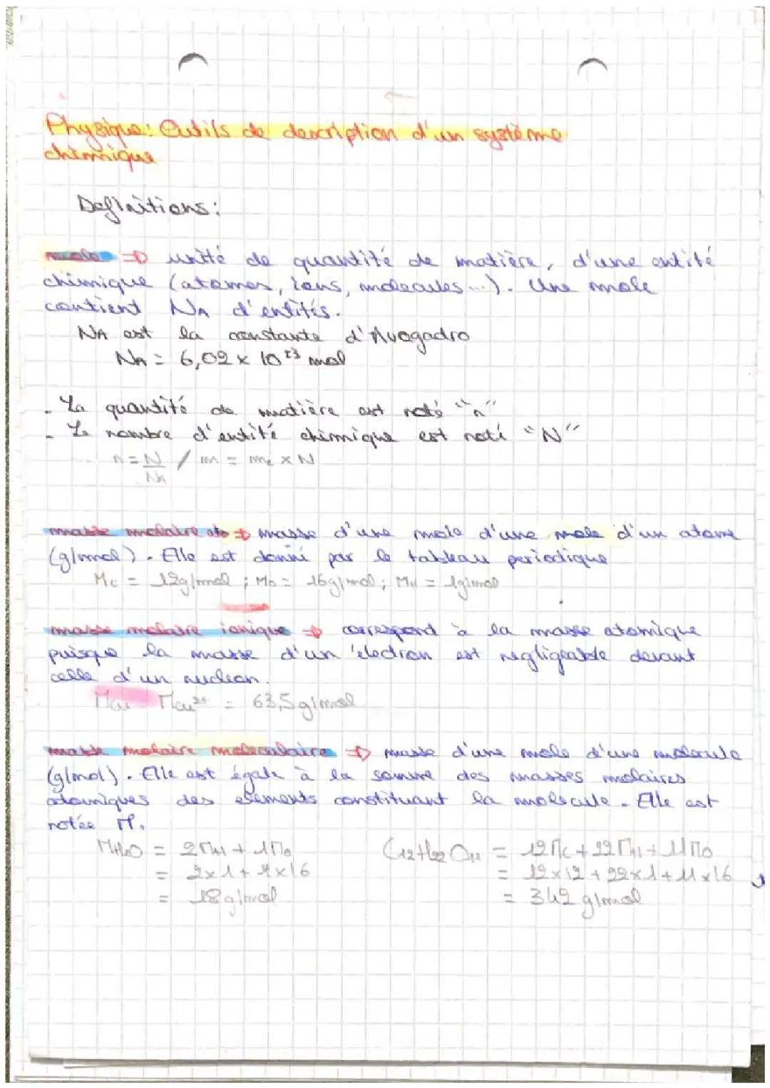 Discover Chemistry: Counting Matter, Gas Volume, and Light Absorbance