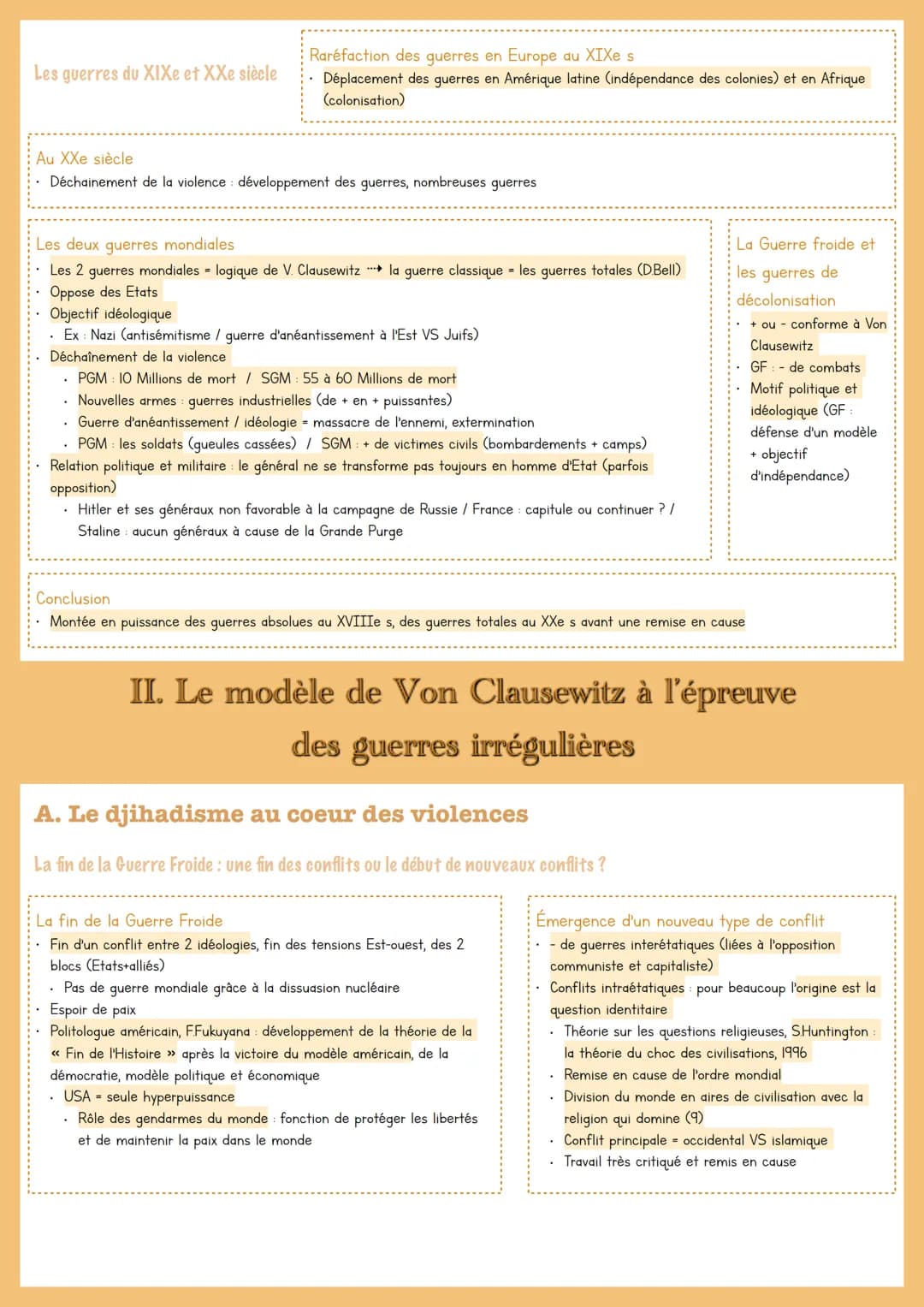 LA
DE LA GUERRE
T1: GUERRES ET PAIX
DIMENSION POLITIQUE
Introduction
À partir du XVIe s: rupture majeure dans l'histoire militaire
Apparitio