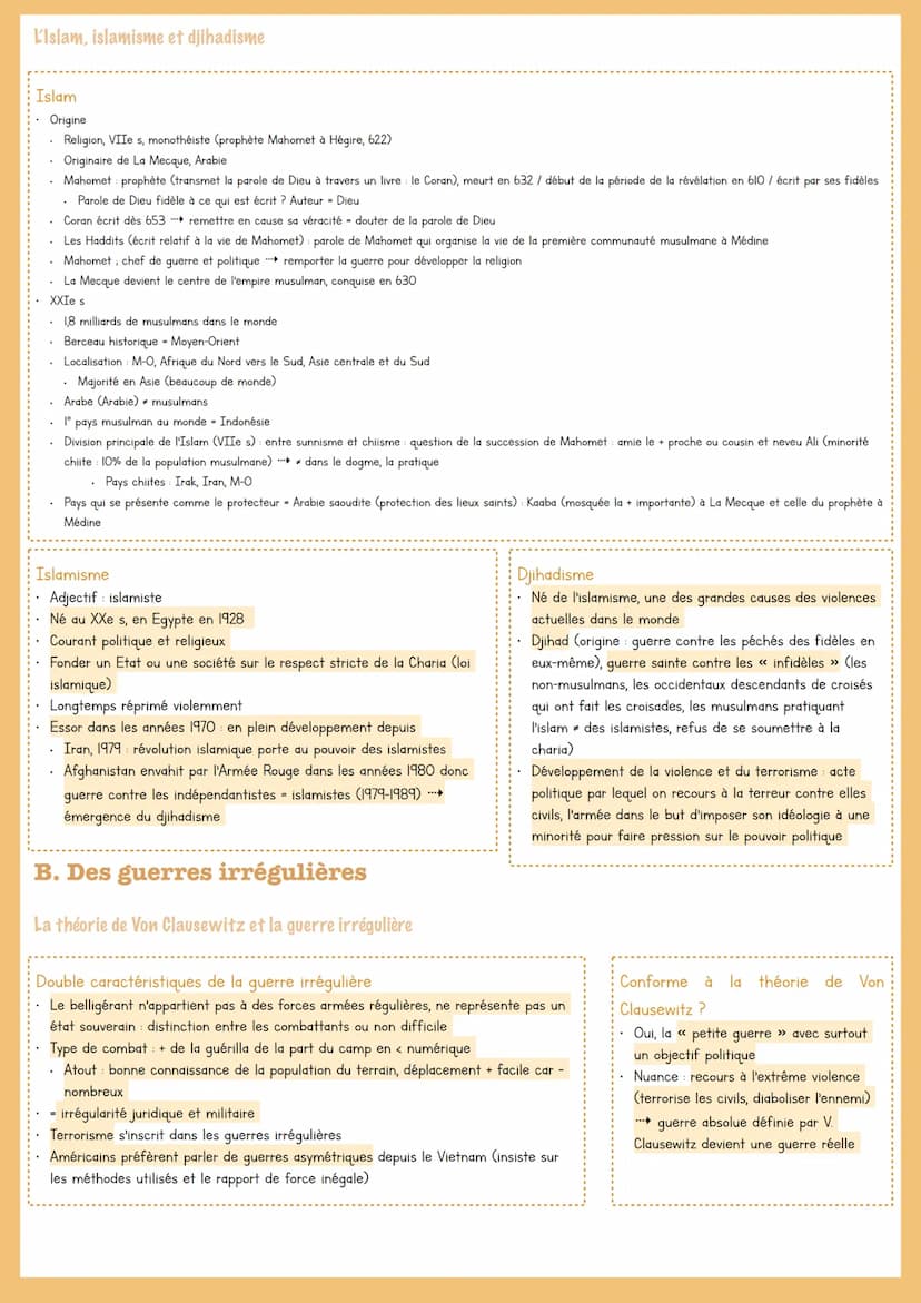 LA
DE LA GUERRE
T1: GUERRES ET PAIX
DIMENSION POLITIQUE
Introduction
À partir du XVIe s: rupture majeure dans l'histoire militaire
Apparitio