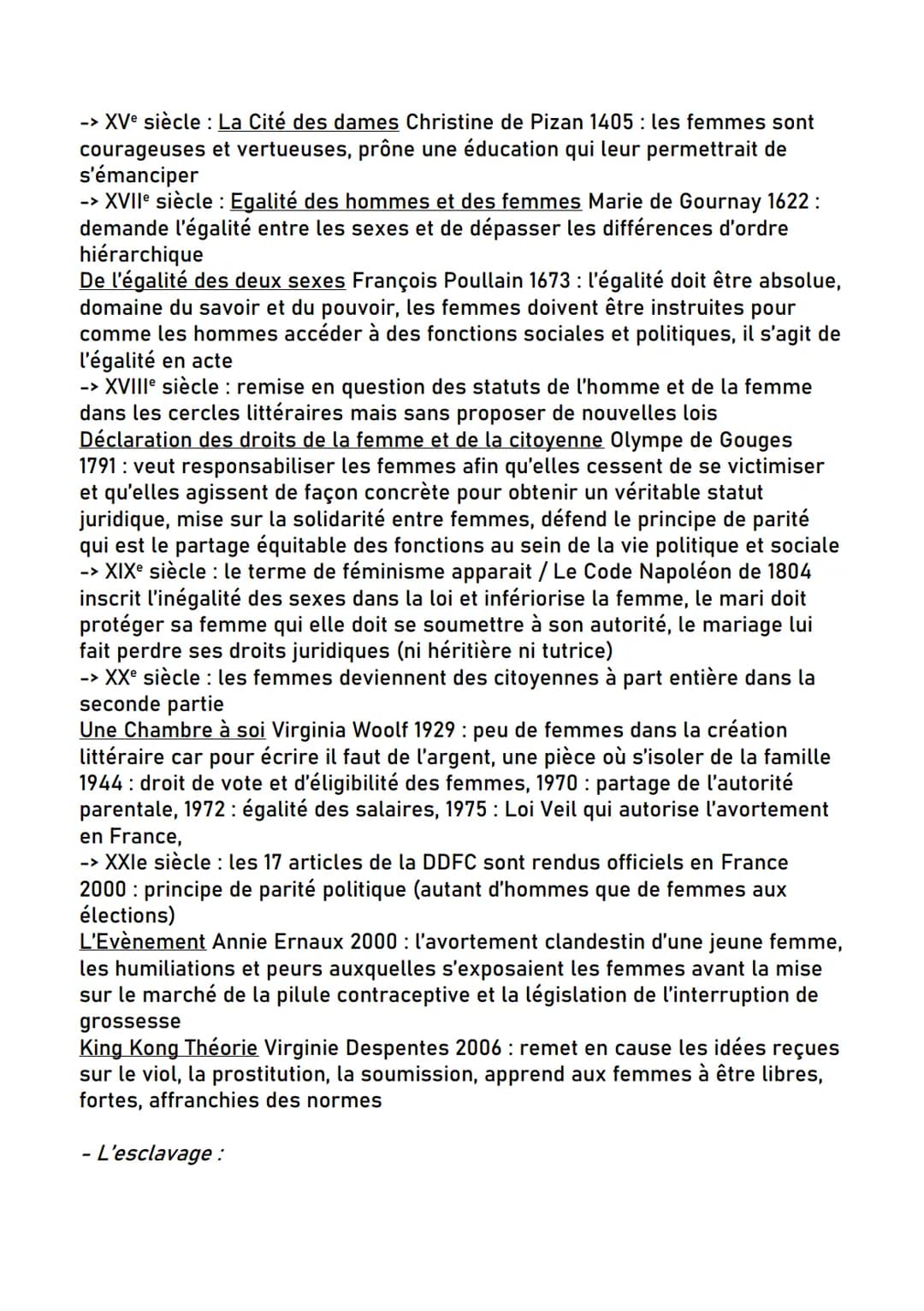 dissertation parcours εcrire et combattre pour l'égalité
OLYMPE DE GOUges
Olympe de Gouges:
- Marie Gouze 1748-1793
- famille de petite bour