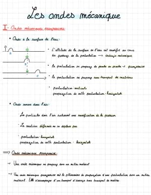 Know Les ondes mécaniques  thumbnail