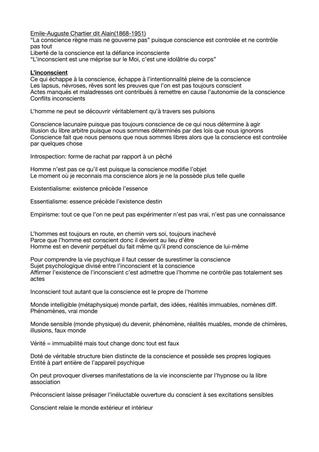 Chapitre 1 La Conscience et l'inconscient

Étymologie de la conscience: "cum" avec et "sciens/scientia" connaissance/savoir

Conscience//con