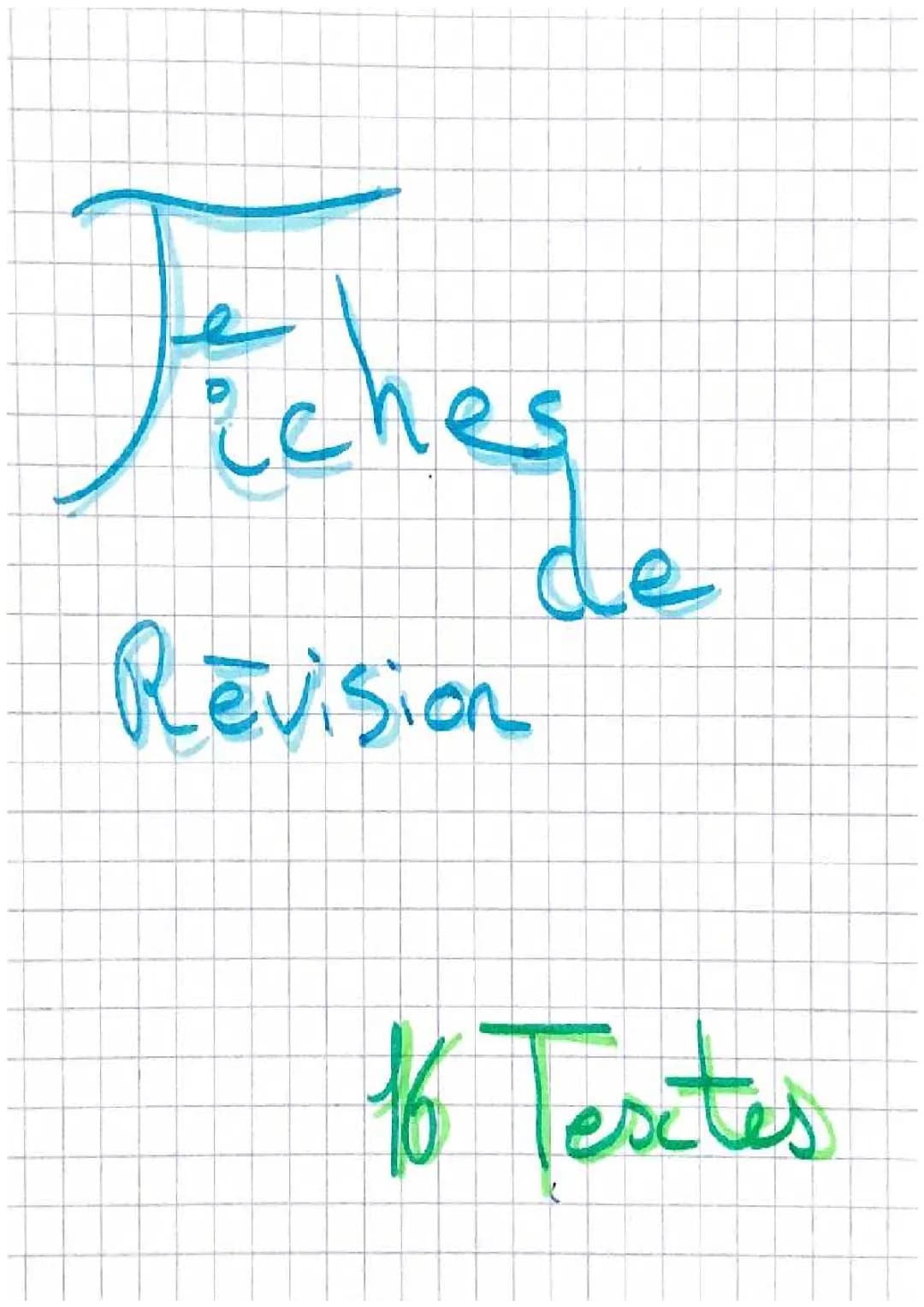 texte bac de Français 