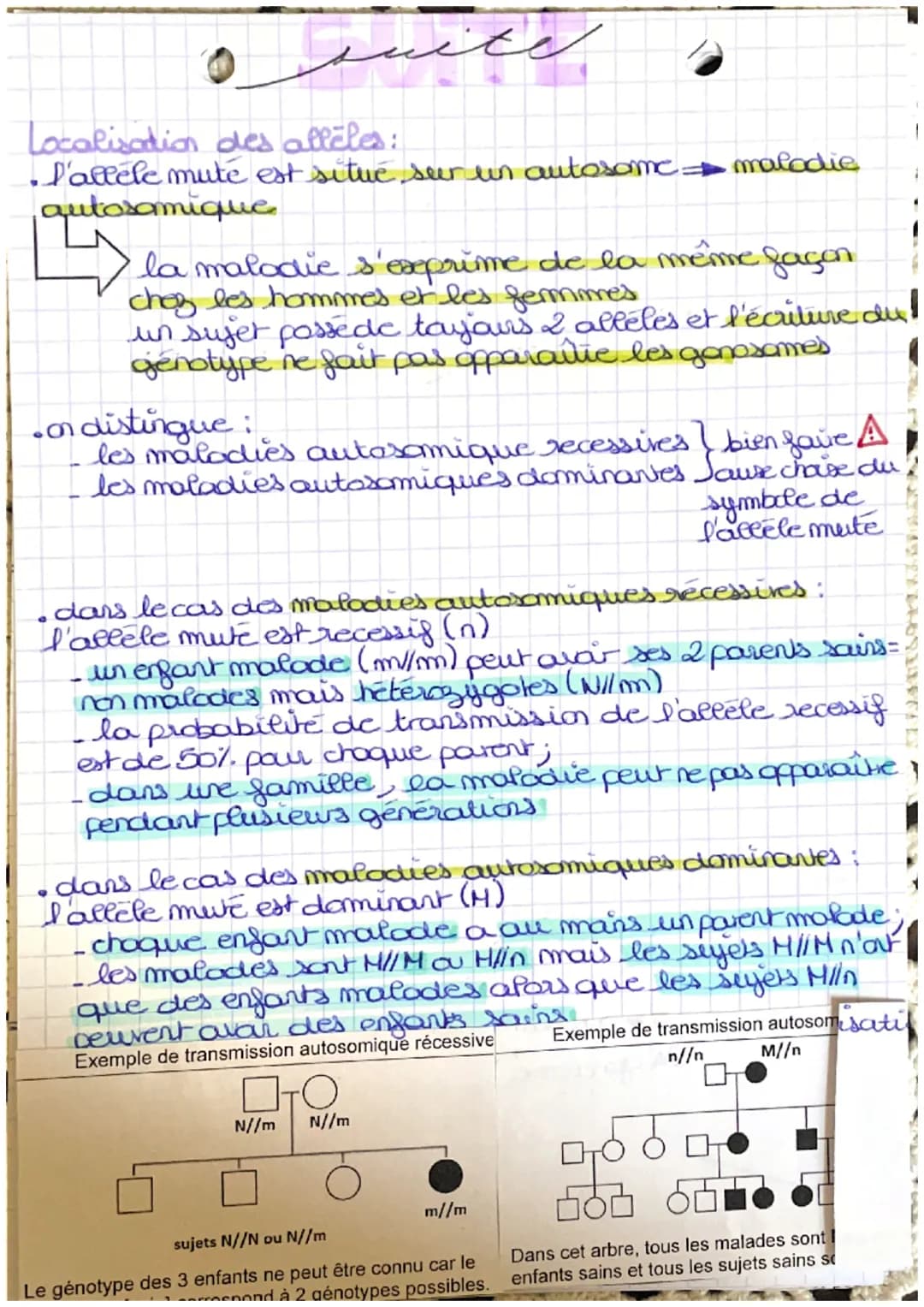& spiologies.
heredite:
: transmission des caractères d'une
generation à l'autre.
پورے
promosomes: les humains en possedent 46 (nucleo.
fila