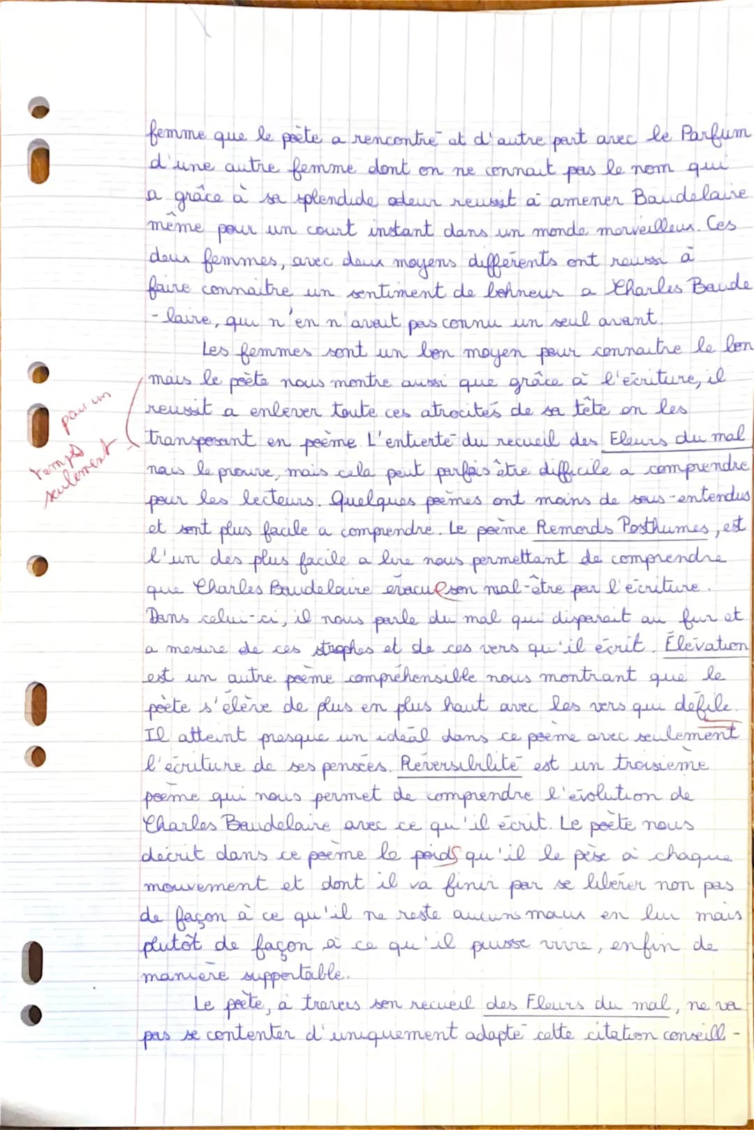 tea bradion 1°C
AS
to find que oye le forme
Une parfaite
25
I acume
Devoir Surveille Français
Excellent travail, tant ou le
eme
connaimance 