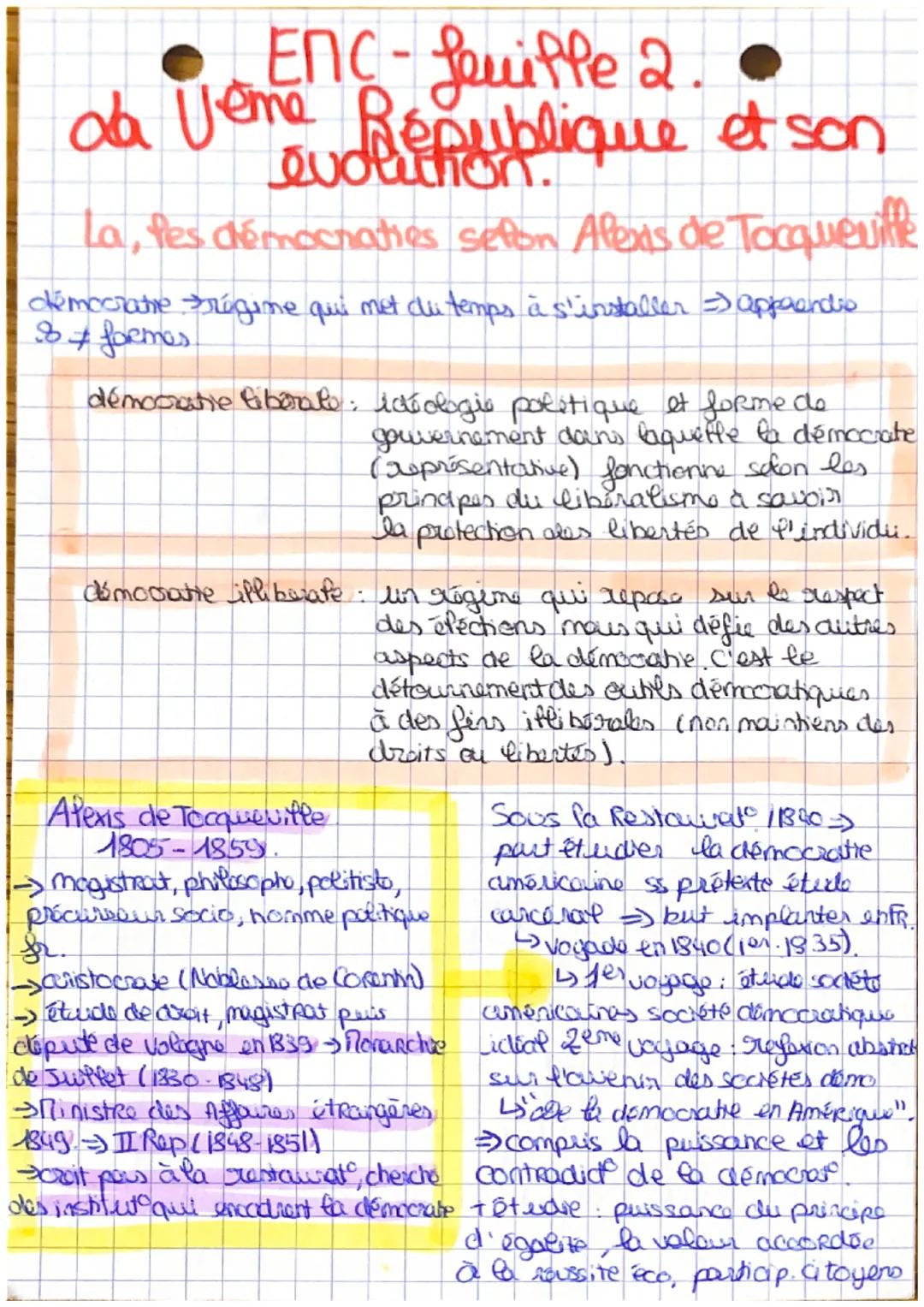 ● Enc-
La Vome République
et son évolution.
La démocratie, fes démocraties.
xémocrate demokRaha -) pavoin: Krotos
a "au priple": demos?
démo