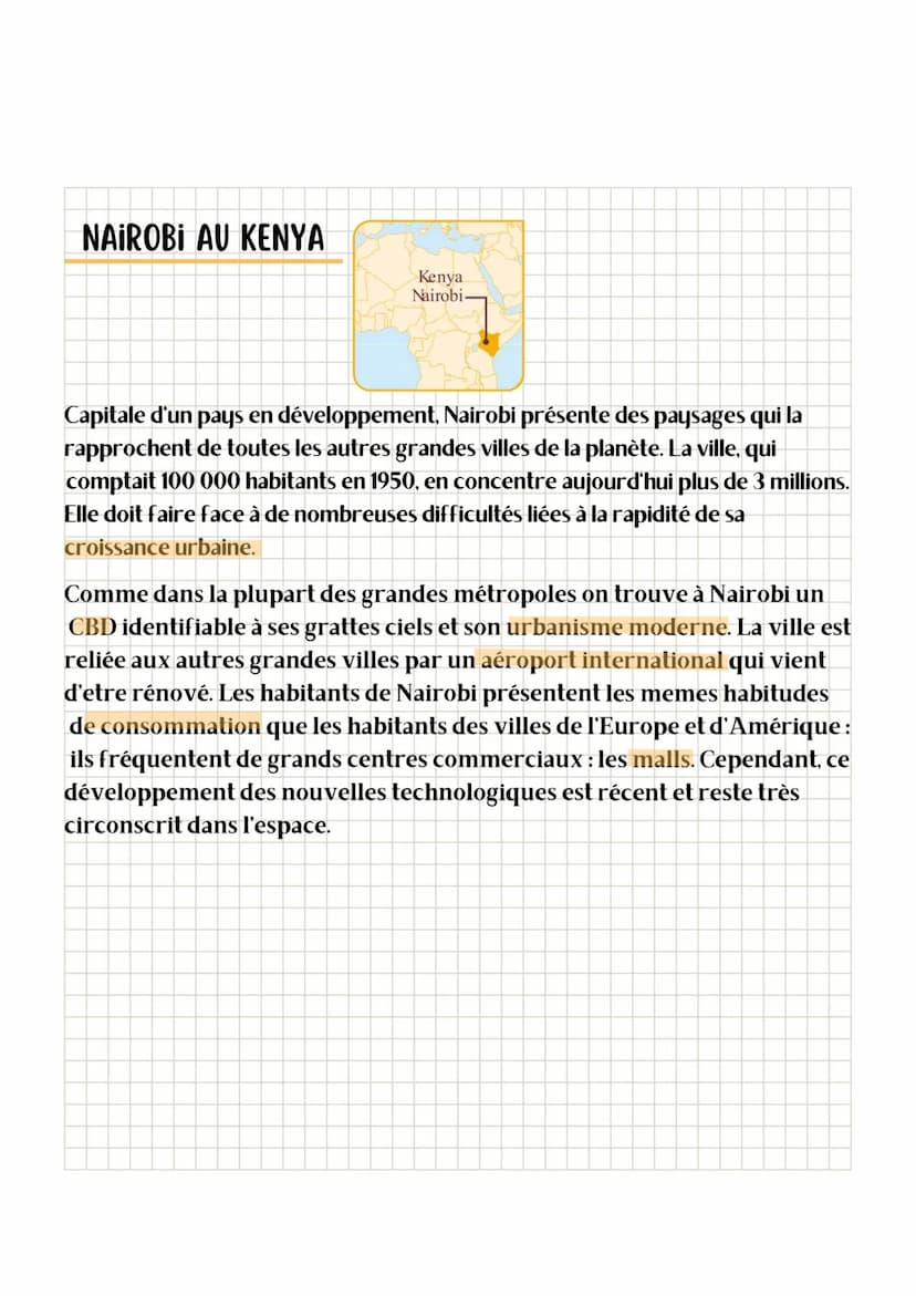 4 ème
GEOGRAPHIE
géographie
02/01/24
l'urbanisation du monde
L'urbanisation est phénomène ancien, elle connait une accélération
spectaculair