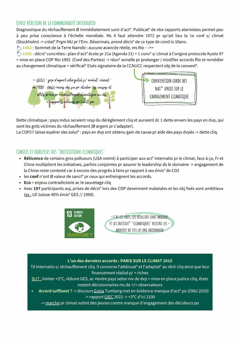 GEOPO ENVIRRONEMENT ENTRE EXPLOITATION/PROTECTION : UN ENJEU PLANÉTAIRE
thème 3
INTRODUCTION
"Notre maison brûle, et nous regardons ailleurs