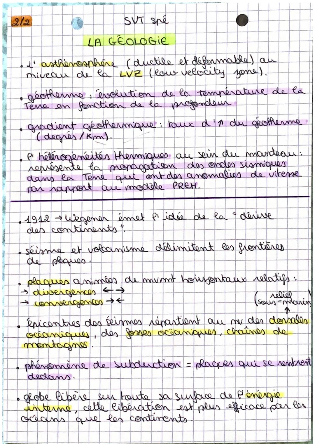 O
SVT sne
LA GEOLOGIE
Répartition bimodale des altitudes par Tene
s'explique par la présence de a croûtes
benestres ayant des caractéristiqu