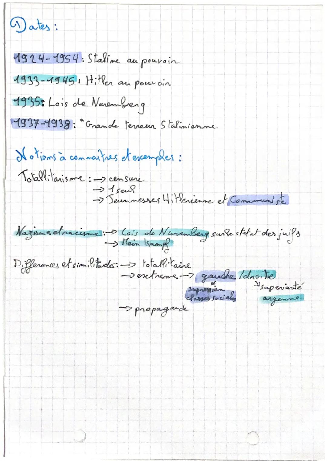 # Les Regimes Totalpitaines

Joseph Stalime

Parti communise

 extreme gauche

collectivisation

Joncé des terres (1929)

NKVD

Adolf Hitler