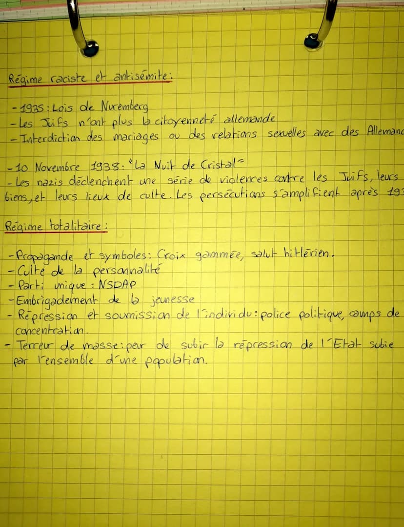 I-L'arrivée des nazis
au pouvoir en Allemagne
-En 1923, le parti nazi (NSDAP) tente de prendre le pouvoir par un
putsch à Munich. Leur chef,