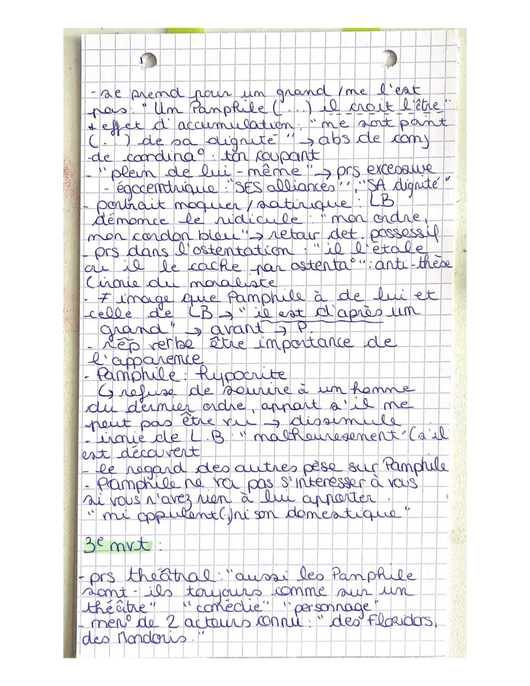 <h2 id="pamphilelescaractresanalyse">PAMPHILE, Les Caractères Analyse</h2>
<p>Le texte de Pamphile La Bruyère est disponible au format PDF e