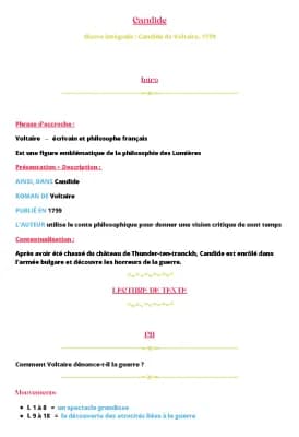 Know Candide chapitre 3 de Voltaire thumbnail