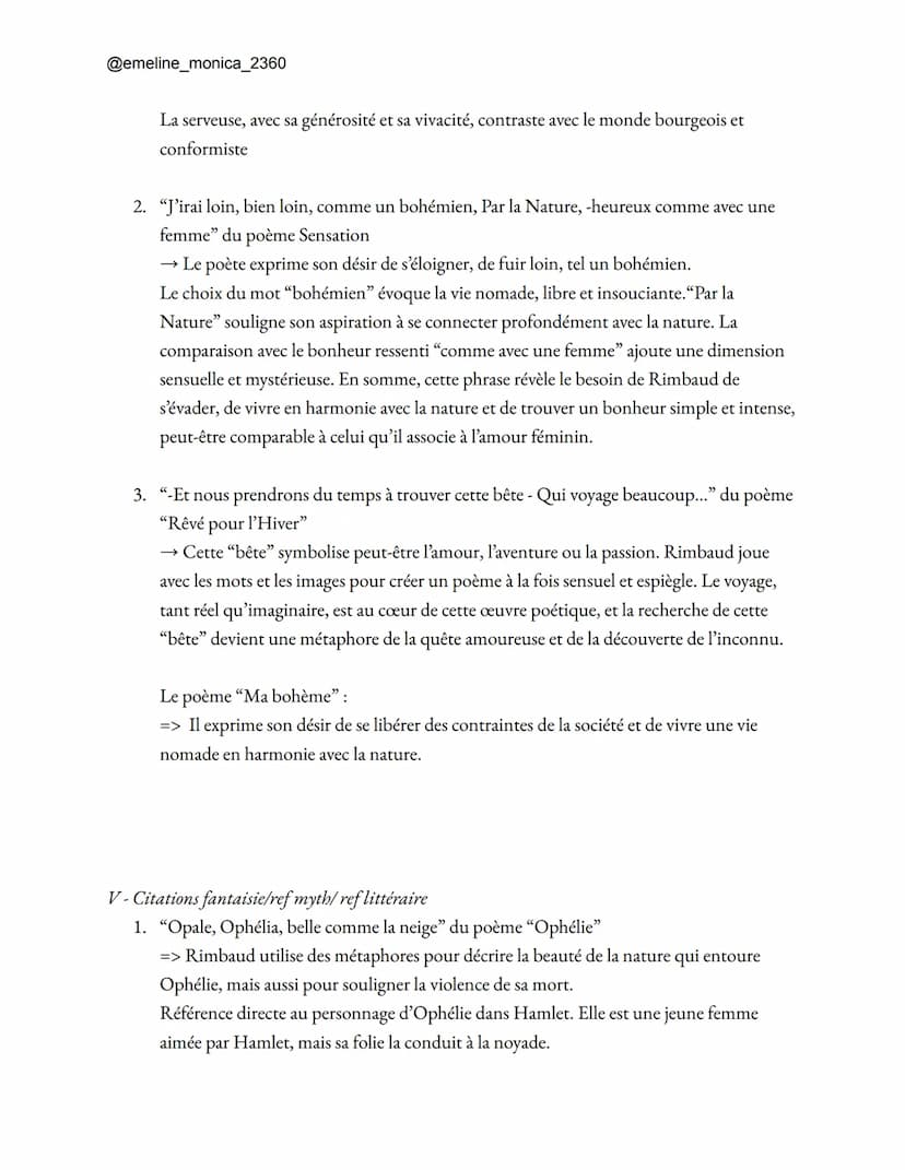 @emeline_monica_2360
Fiche de citations Les Cahiers de Douai - Arthur Rimbaud
(14 citations)
I- Citations: critique religieuse
1. "Il ressus