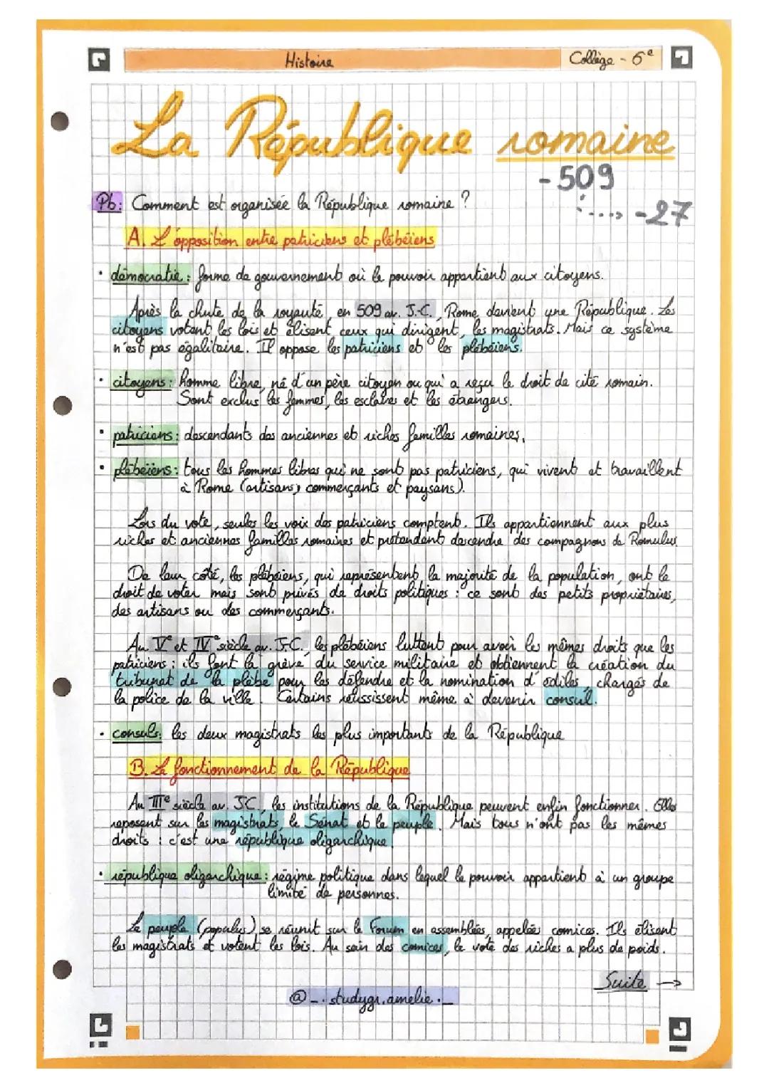 Citoyenneté et République romaine