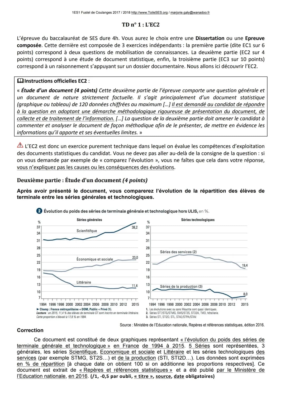 correction d’une EC2