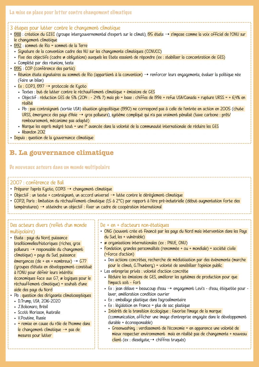 LE CHANGEMENT CLIMATIQUE
APPROCHE HISTORIQUE
T4: L'ENVIRONNEMENT, ENTRE EXPLOITATION
ET PROTECTION : UN ENJEU PLANÉTAIRE
Introduction
Change