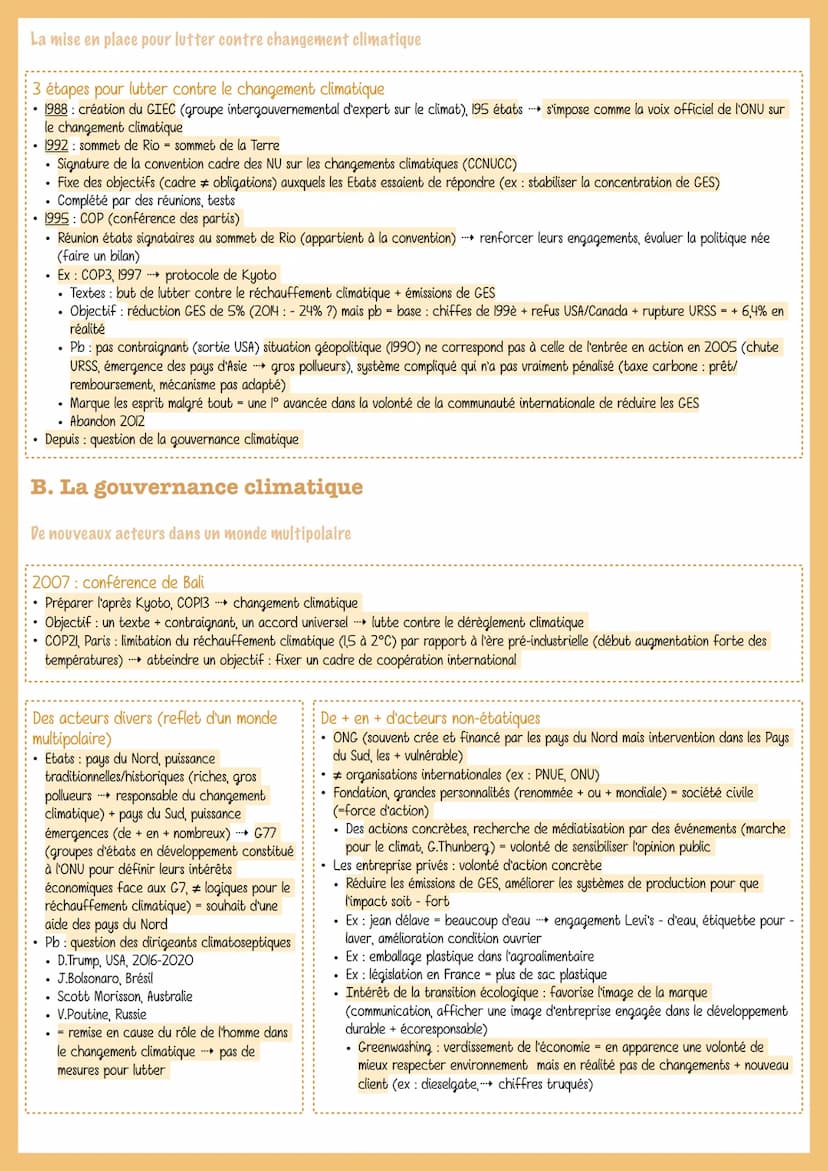 LE CHANGEMENT CLIMATIQUE
APPROCHE HISTORIQUE
T4: L'ENVIRONNEMENT, ENTRE EXPLOITATION
ET PROTECTION : UN ENJEU PLANÉTAIRE
Introduction
Change