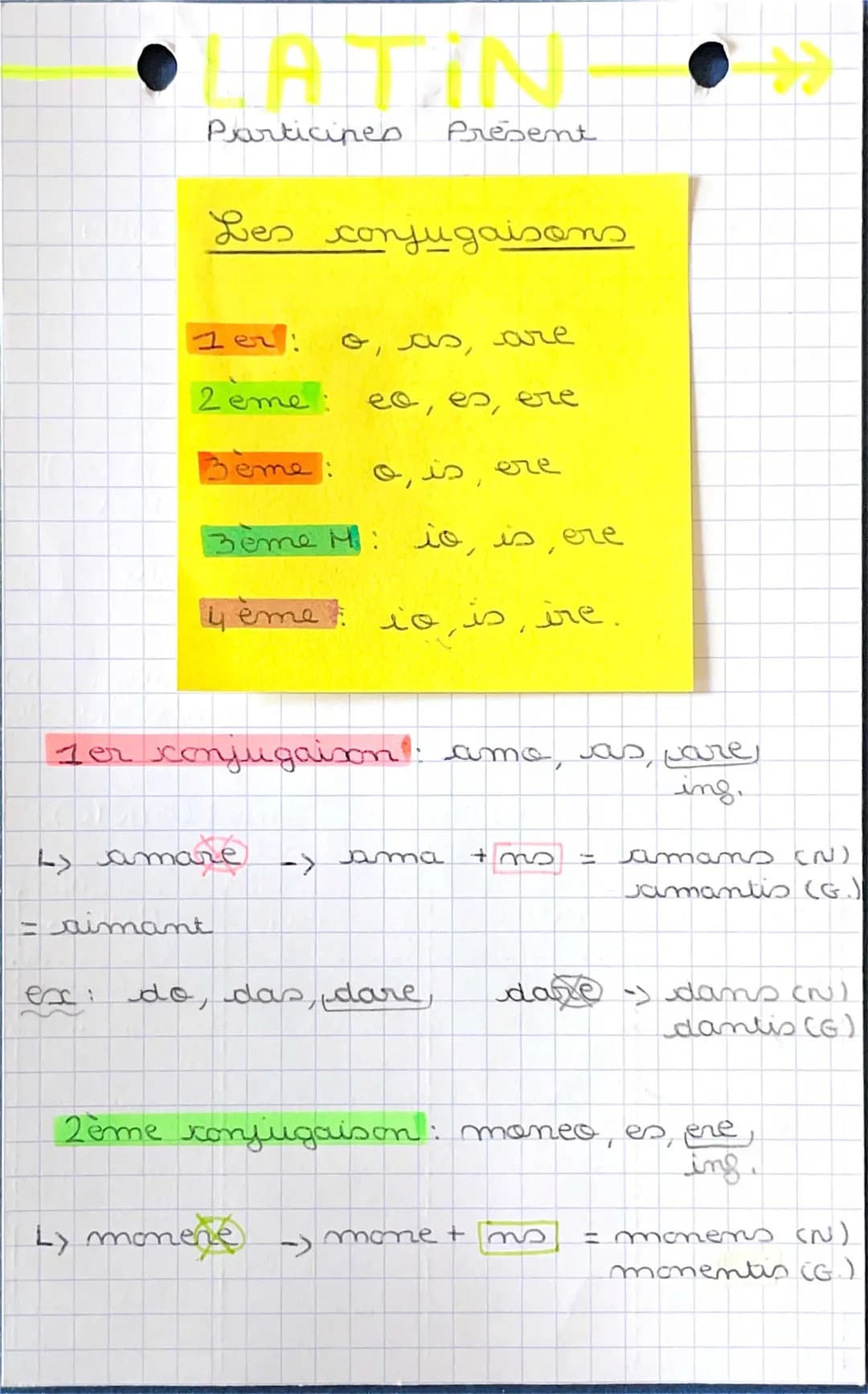 Découvre les Participe et Déclinaisons Latins Faciles!